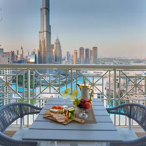 Durrani Homes - Designer 2br Apt With Stunning Burj Khalifa And Fountain View Dubaï